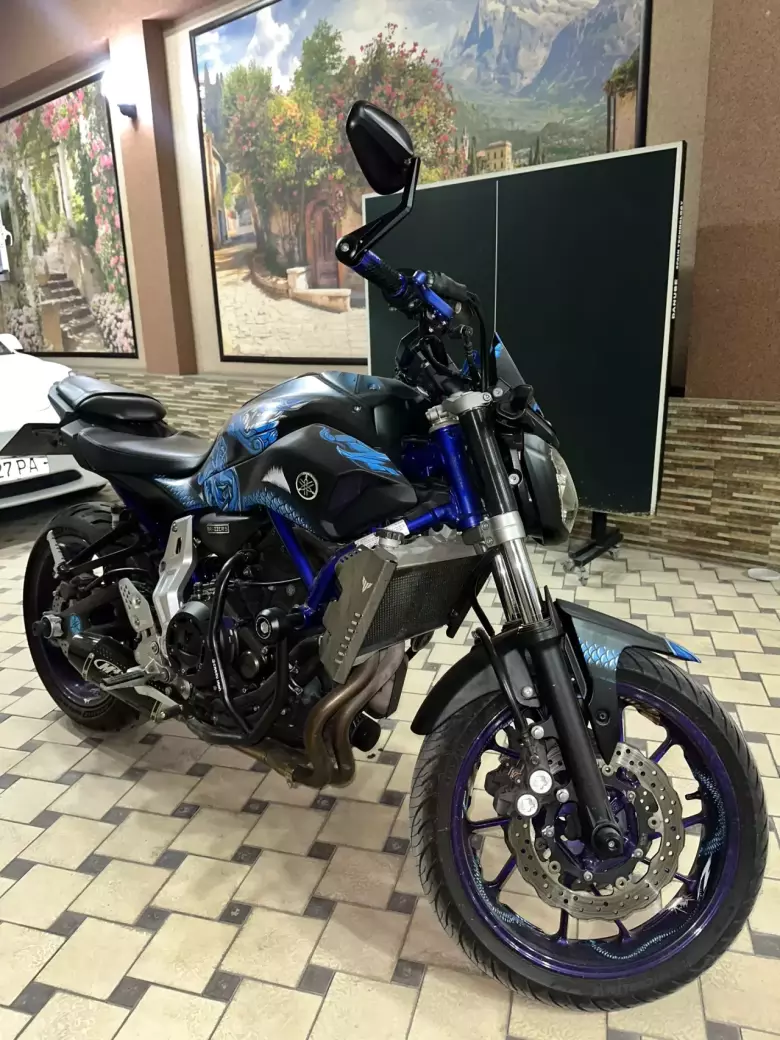Yamaha MT07 700м3 Японец, Мотоцикл, Стрит