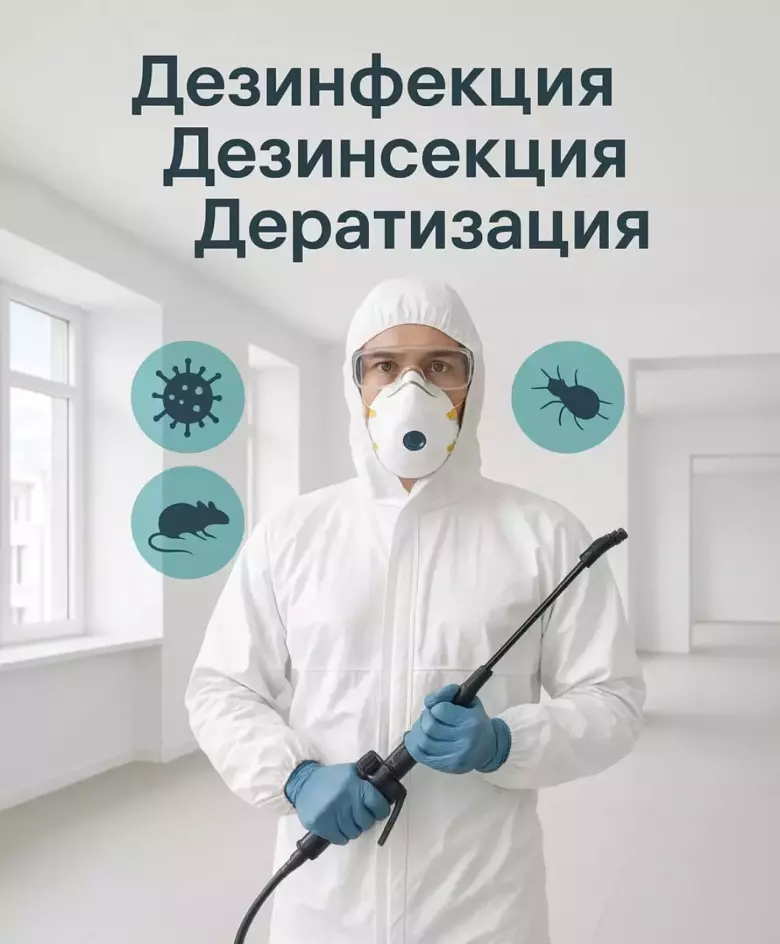 Дезинфекция • Дезинсекция • Дератизация — Быстро и с гарантией!
