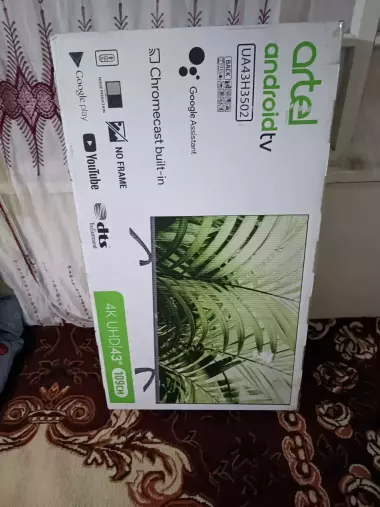 Artel smart tv 4k android srochno sotiladi ishlashi super