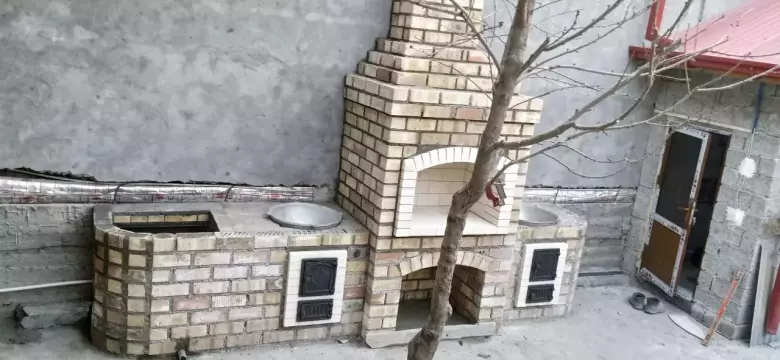 Letniy kuxniya,barbekyu