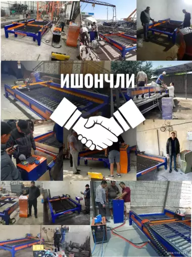 ЧПУ Плазморез станок. Модел: AST 15x30. Холати: янги