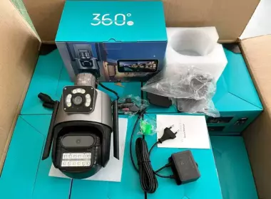 Video kamera PTZ 360 gradusli smart kamera