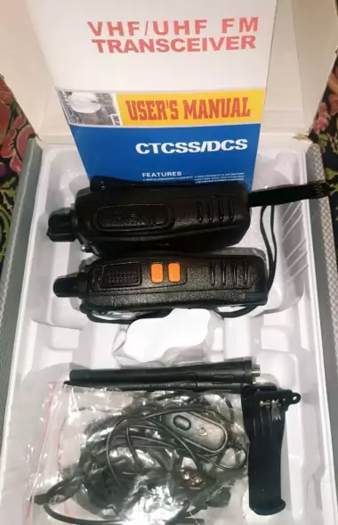 Рация Baofeng BF-888S 2шт, черный