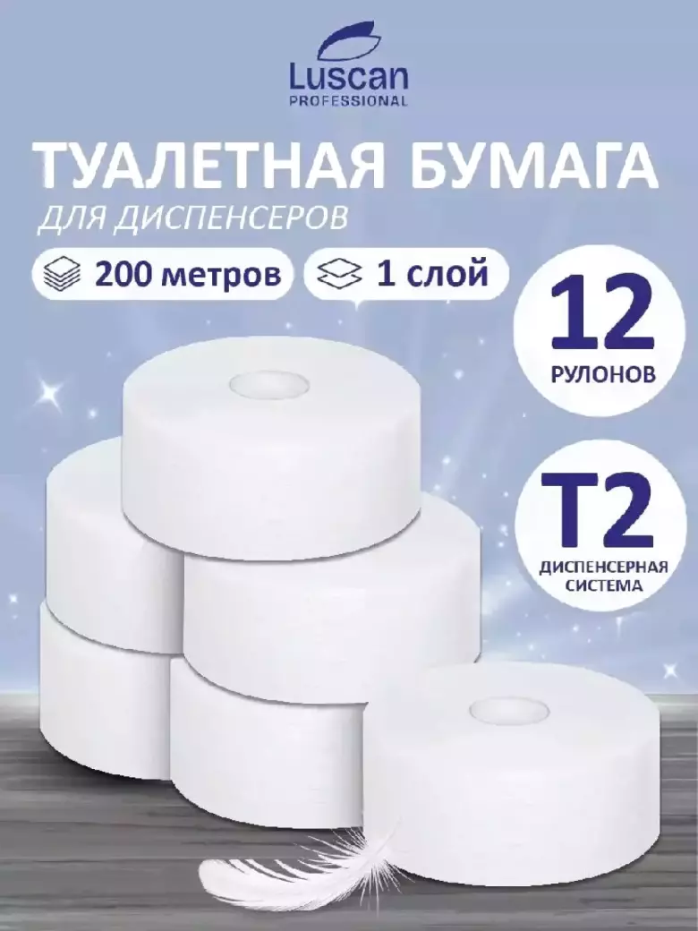 Прямые поставки бумажной продукции PROtissue и проф. химии Luscan Pro — оптом