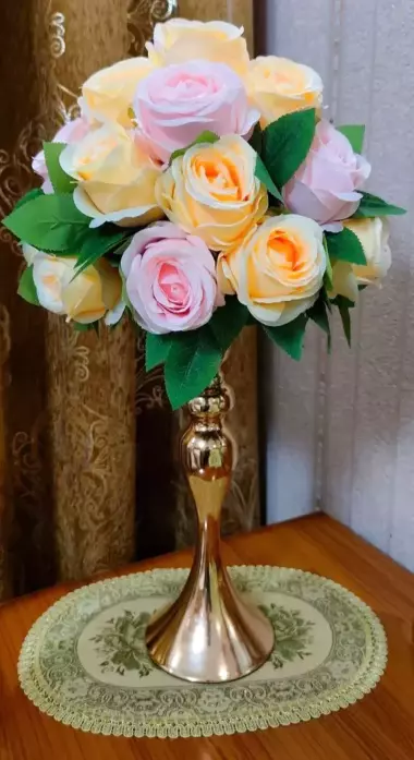 offis va uyingiz uchun suniy dekor gullar