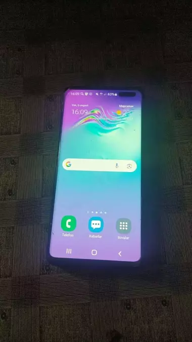 samsung s10 5g xotira 512li