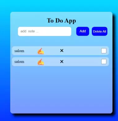 JavaScript asosidagi To-Do App sotiladi”