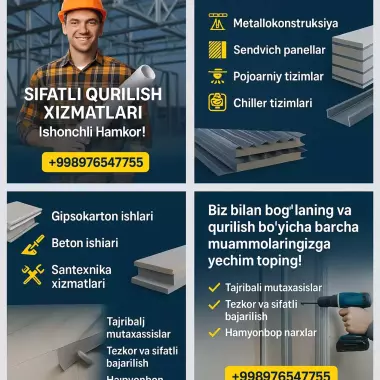 Qurilish Xizmatlari