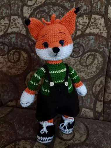 мягкие вязанные игрушки. ручная работа