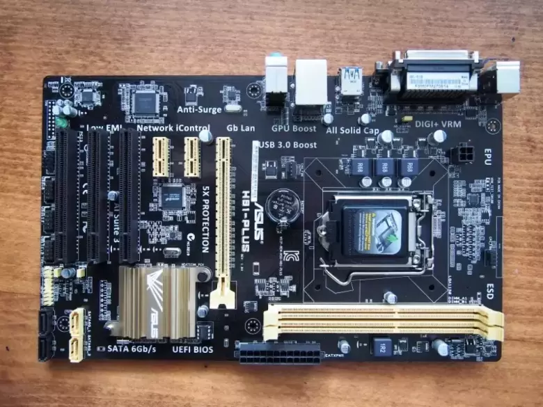 Материнская плата Asus H81-PLUS