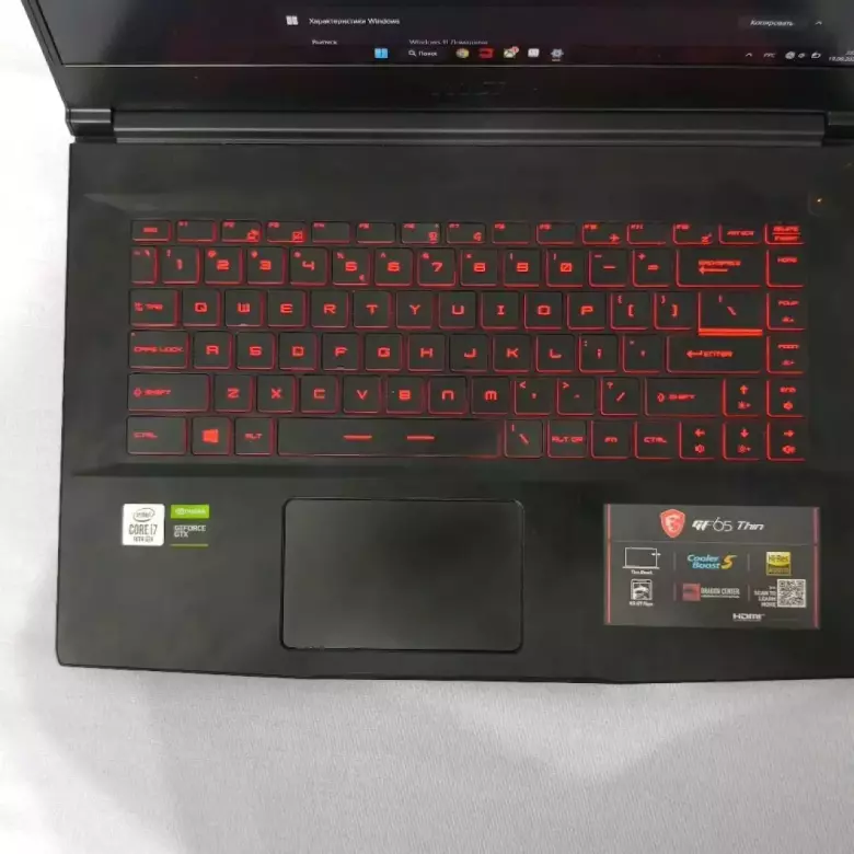 MSI GF65 Thin (10SDR)