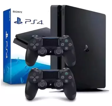 ps4 slim 1 tb с коробкой и документами и со всей комплектацией
