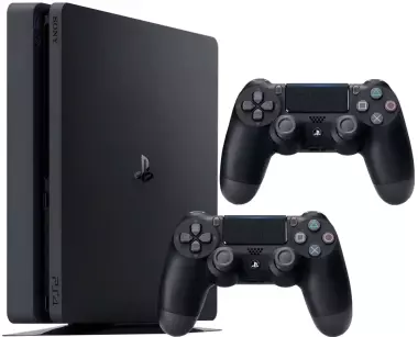 ps4 slim 1 tb с коробкой и документами и со всей комплектацией