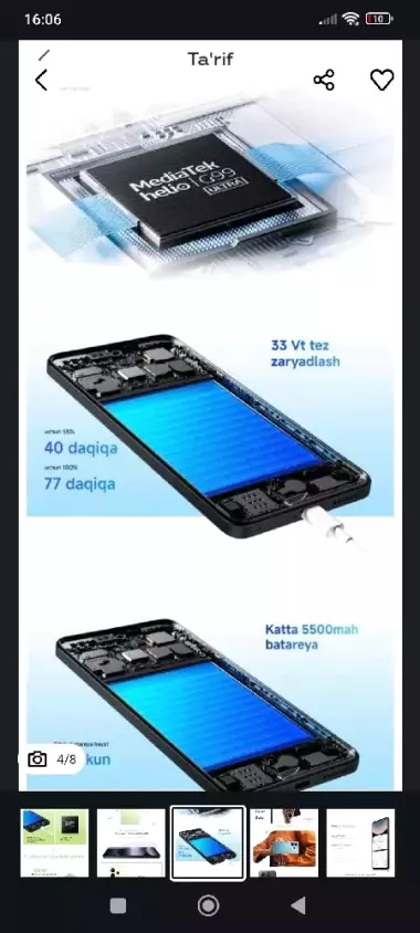 3 kun boʻldi sovgʻaga Kelibdi Redmi Note 14 6/128