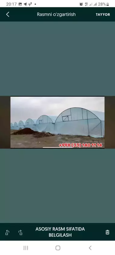 Tayyor Mol Bozori Sotiladi