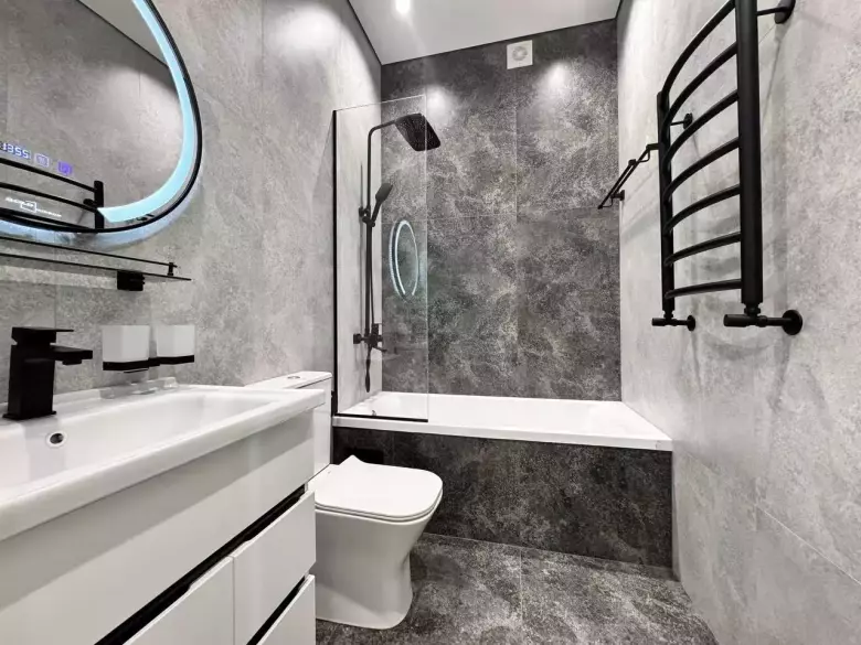 Новостройка ЖК New Life Yashnabad. 2-х комнатная 60м2 Hi-Tech Ремонт