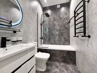 Новостройка ЖК New Life Yashnabad. 2-х комнатная 60м2 Hi-Tech Ремонт
