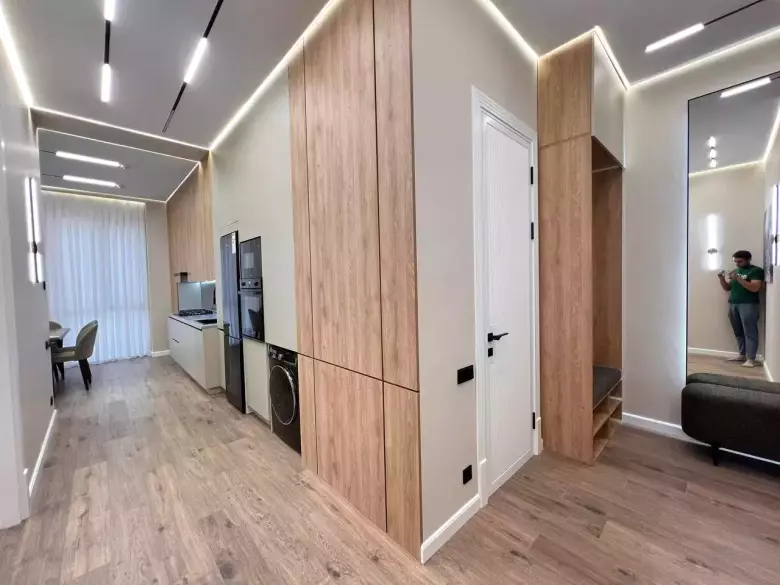 Новостройка ЖК Skyline. 3-х комнатная 76м2 Евро Ремонт.