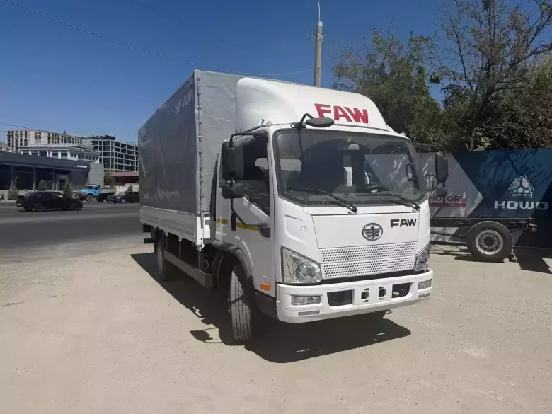 Автофургон бортовой с тентом FAW Tiger V VUM1110 / 24,7м³