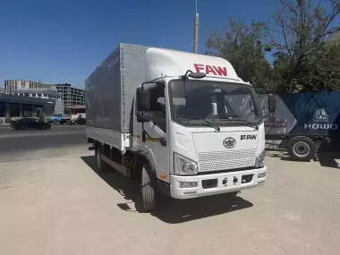 Автофургон бортовой с тентом FAW Tiger V VUM1110 / 24,7м³
