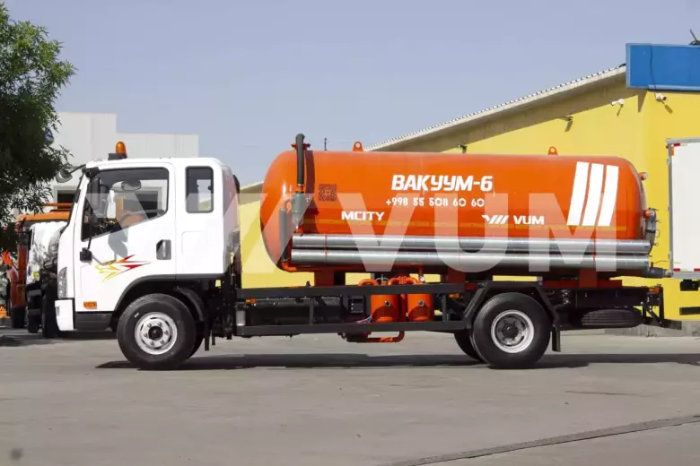 Ассенизационный автомобиль FAW Tiger 6 м³
