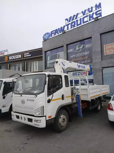 Кран-манипулятор FAW Tiger 5 тонн