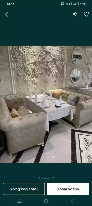 Yumshoq mebellar tayyorlash xizmati