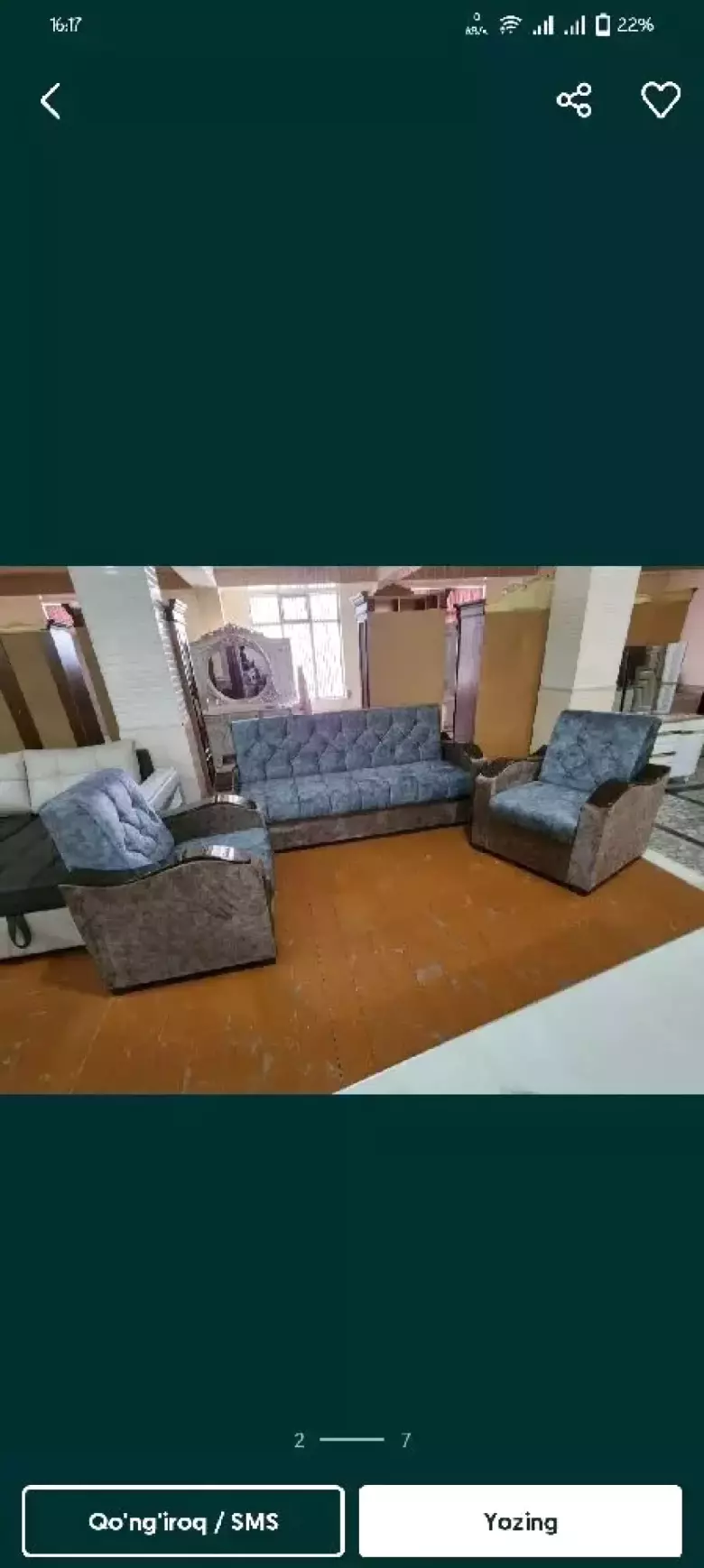 Yumshoq mebellar tayyorlash xizmati