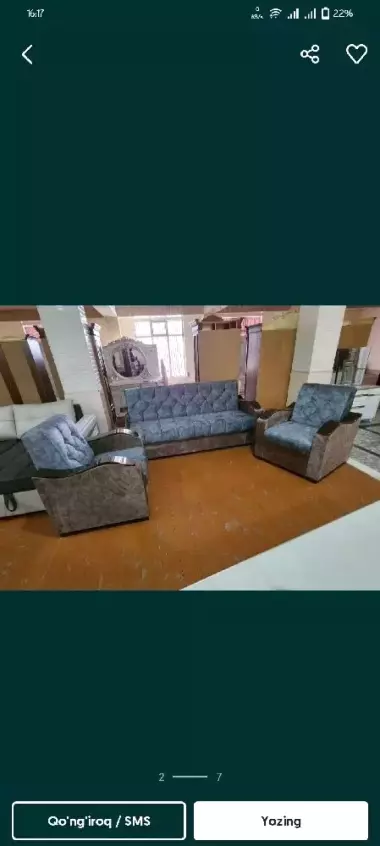 Yumshoq mebellar tayyorlash xizmati