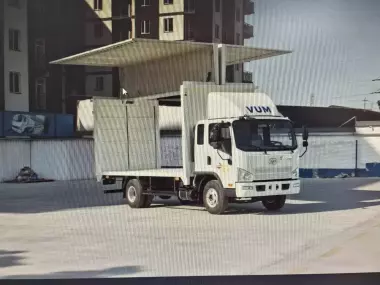 Автофургон цельнометаллический FAW Tiger V (бабочка)