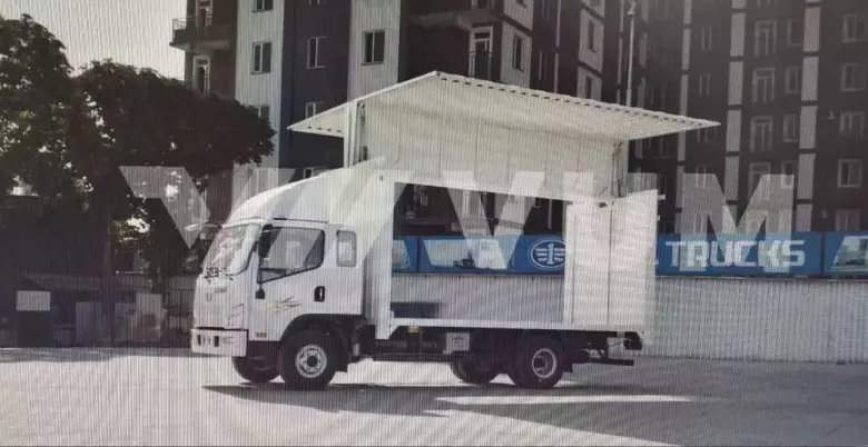 Автофургон цельнометаллический FAW Tiger V (бабочка)