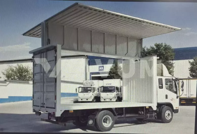 Автофургон цельнометаллический FAW Tiger V (бабочка)