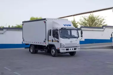 Автофургон шторно-тентовый FAW Tiger V 7 т дизель