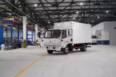 Автофургон цельнометаллический FAW Tiger VH 5 т бензин/ метан