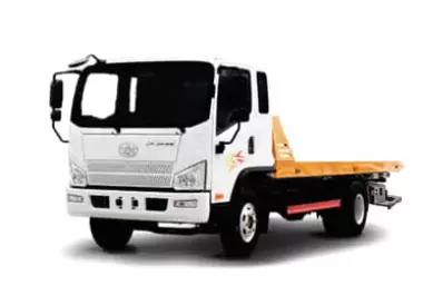 Эвакуатор с электрической лебедкой FAW Tiger V