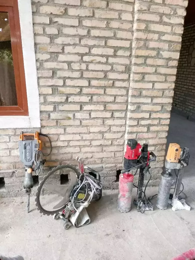 beton devor teshish xizmati