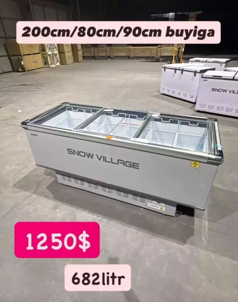 Muzlatgichlar Professional oshxona anjomlari