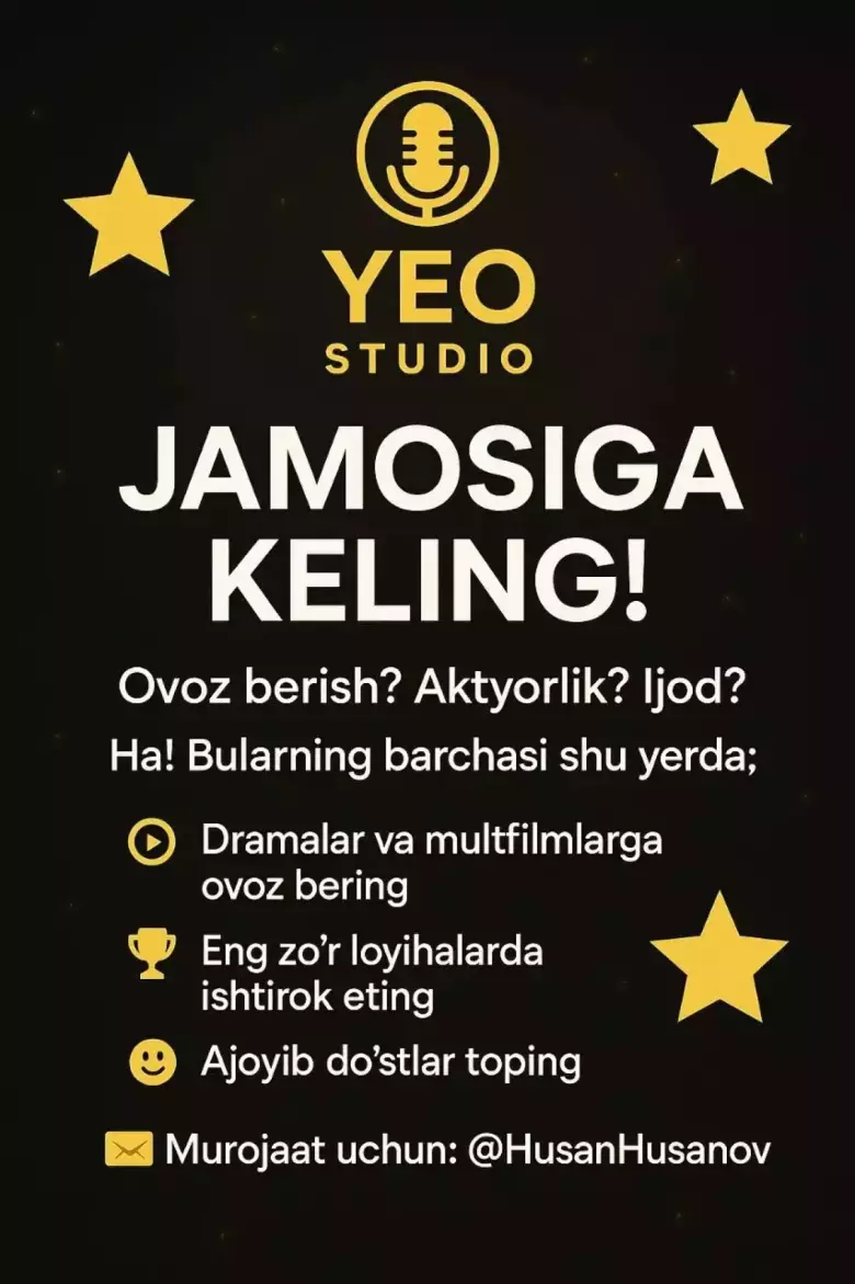 YEO STUDIO JAMOSIGA KELING!