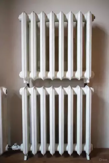 батареи чугунные 2шт по 8регистров