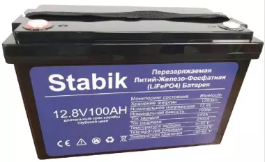 LiFePO4 Stabik 100AH литий железо фосфатная аккумуляторы/батареи