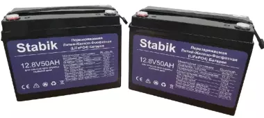 LiFePO4 Stabik 50AH литий железо фосфатный аккумуляторы/батареи