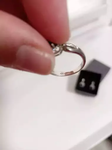 Комплект с сапфиром 925!