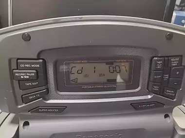 Panasonic cobra rx-ed707