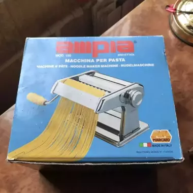 Ручная лапшарезка-тесторакатка Marcato-Ampia 150, Made in Italy,