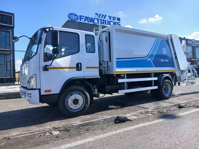 Мусоровоз FAW Tiger V (8+1м³)