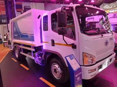 Мусоровоз FAW Tiger V (8+1м³)