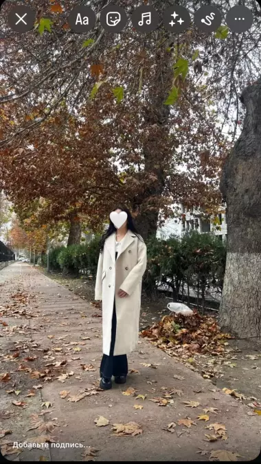 Nafis va sifatli palto – deyarli yangi.