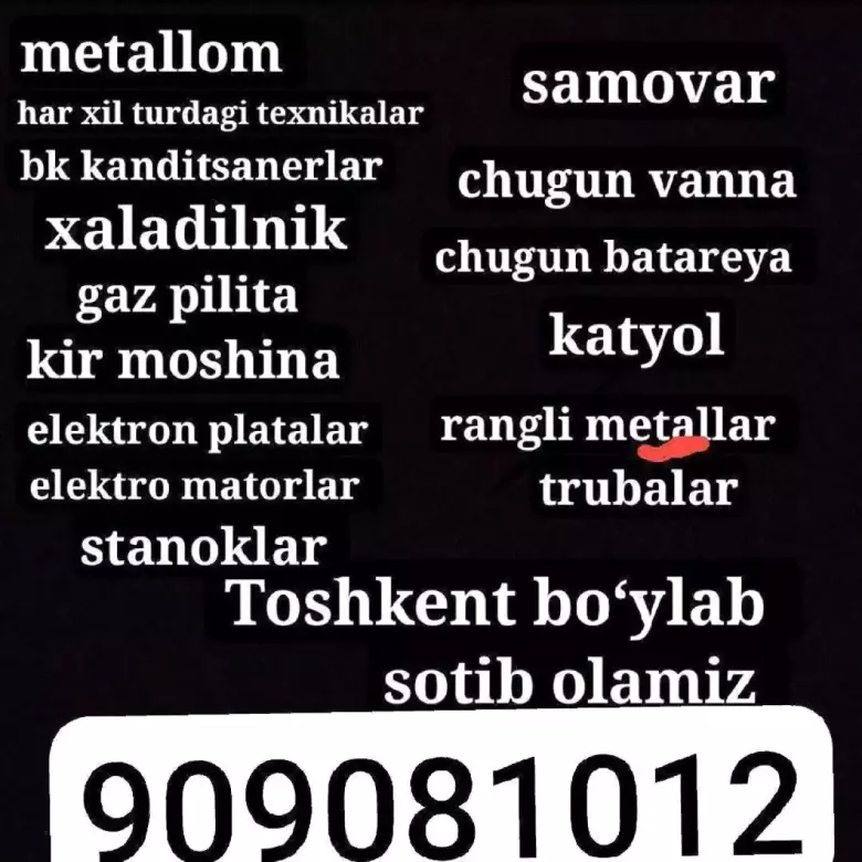 Eski-tuski mebel texnika sotib olaman