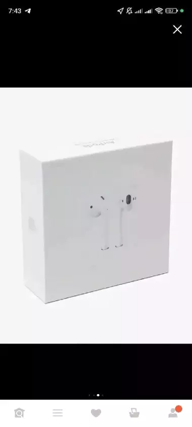 AirPods 2 — Stil, Sifat va Quvvat Bir Joyda!