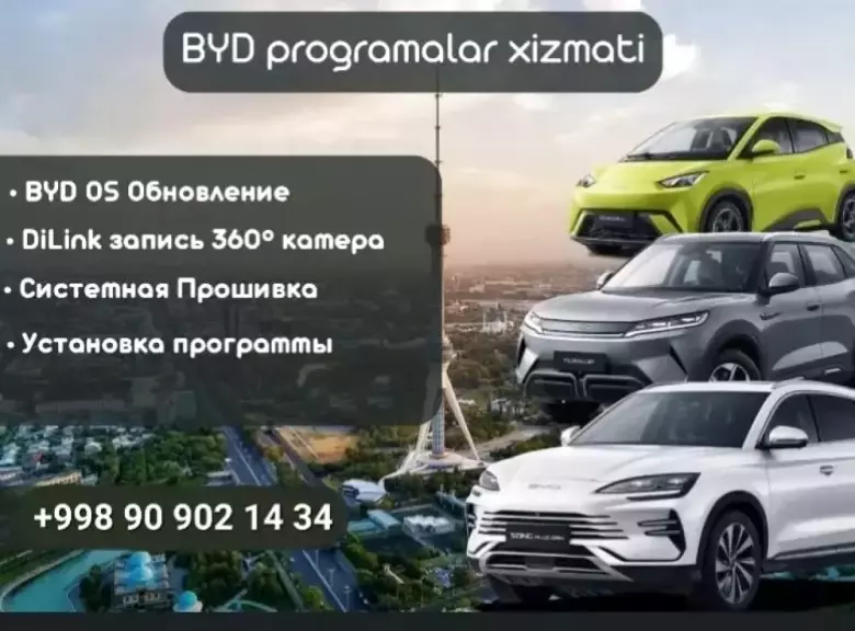 Руссификация автомобиля BYD